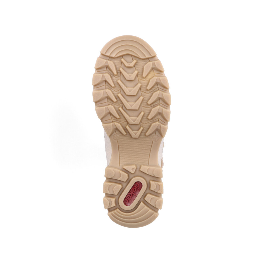 stivali grigi con cerniera per donna rieker x9335-45