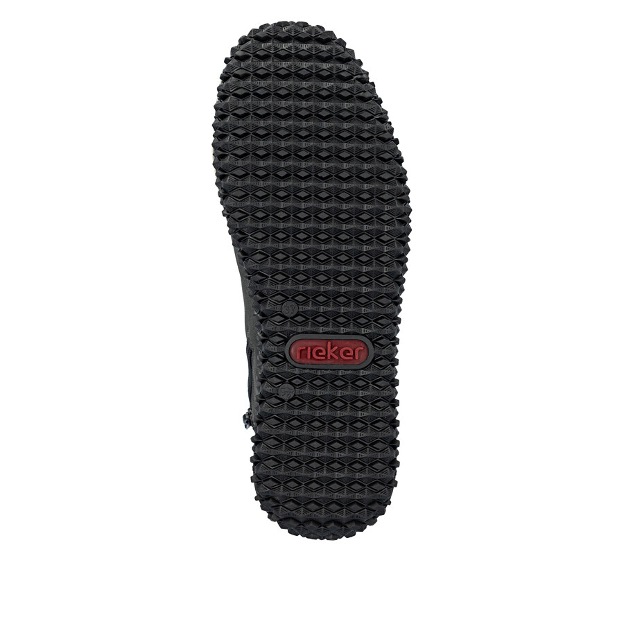 stivali grigi con cerniera da donna rieker z4251-45
