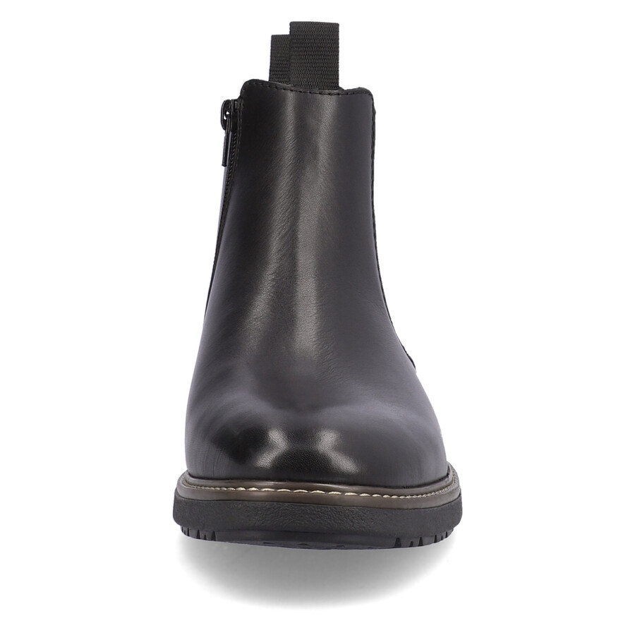 stivali neri con cerniera per uomo rieker 33180-00