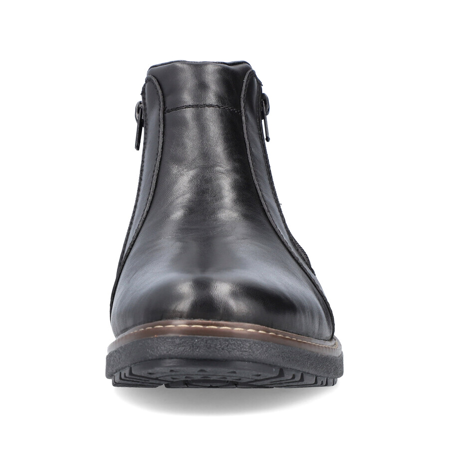 stivali neri con cerniera per uomo rieker 33160-00