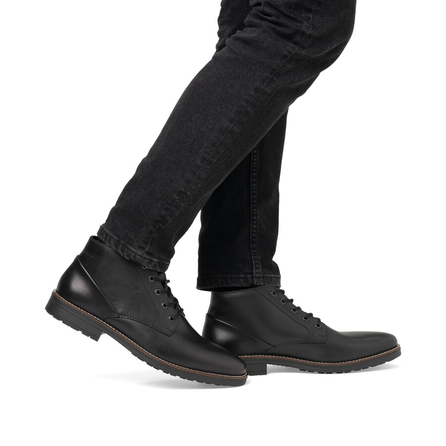 stivali elasticizzati neri da uomo rieker 33207-00