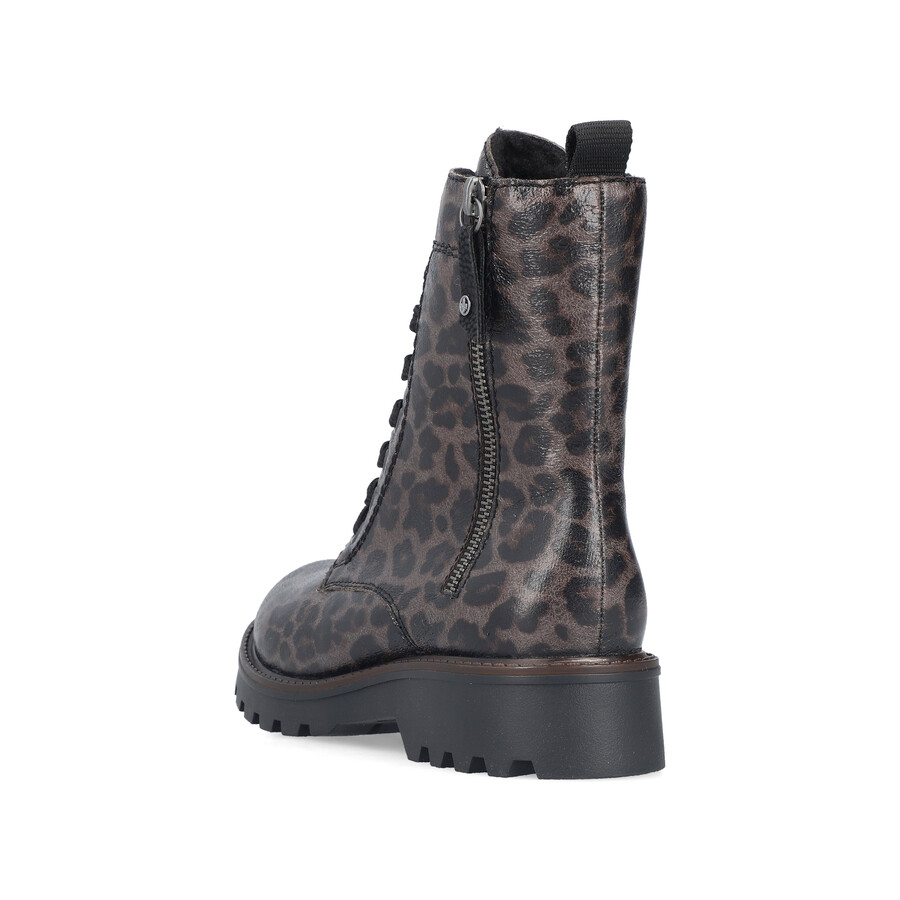 stivali grigi con cerniera per donna rieker 73210-42