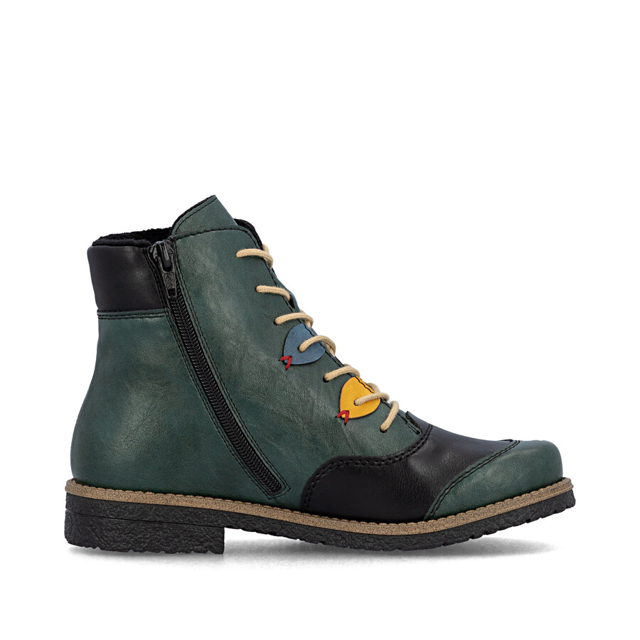 stivali multi zip da donna rieker 73510-90
