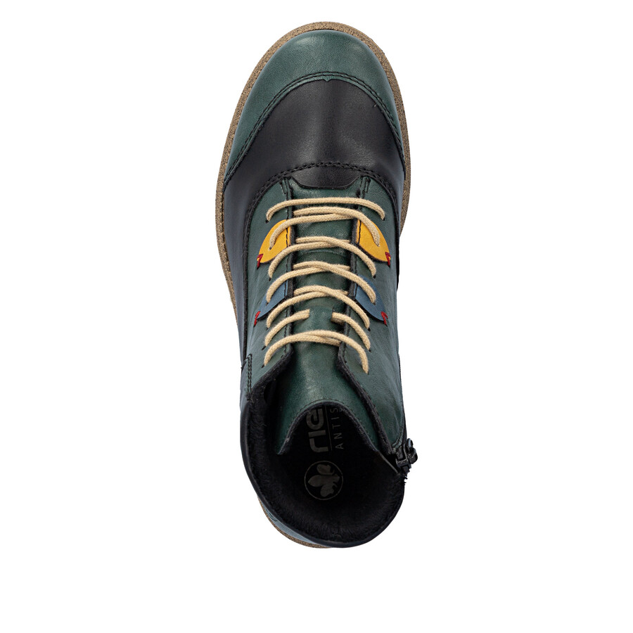 stivali multi zip da donna rieker 73510-90