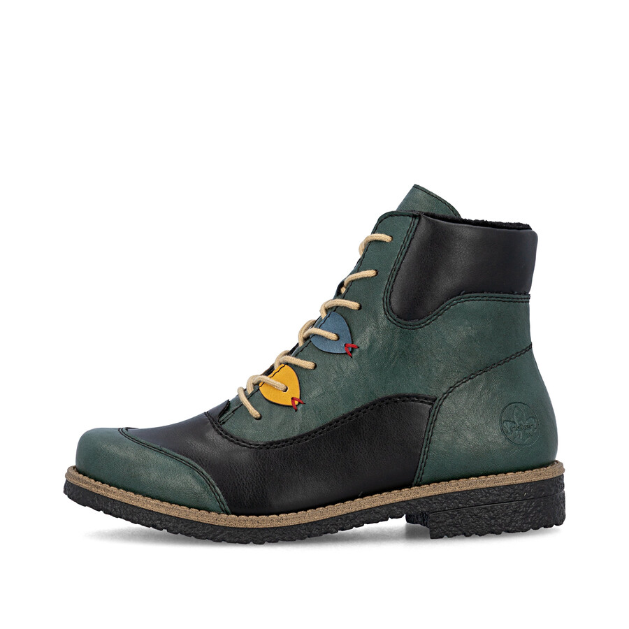 stivali multi zip da donna rieker 73510-90