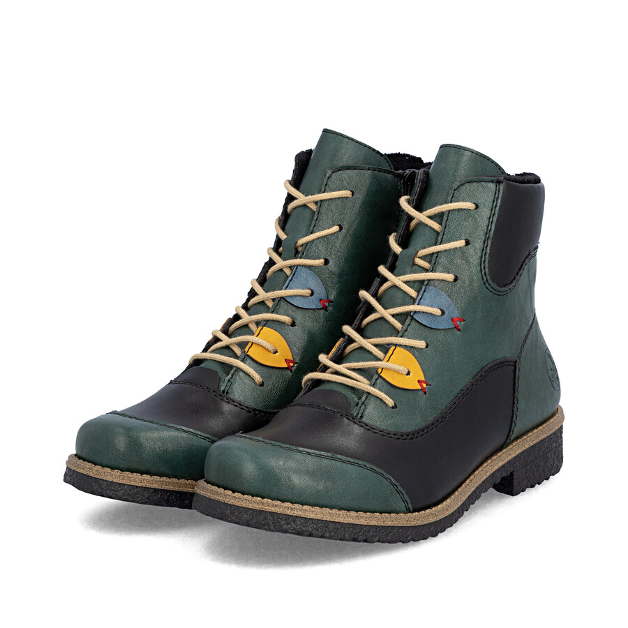 stivali multi zip da donna rieker 73510-90