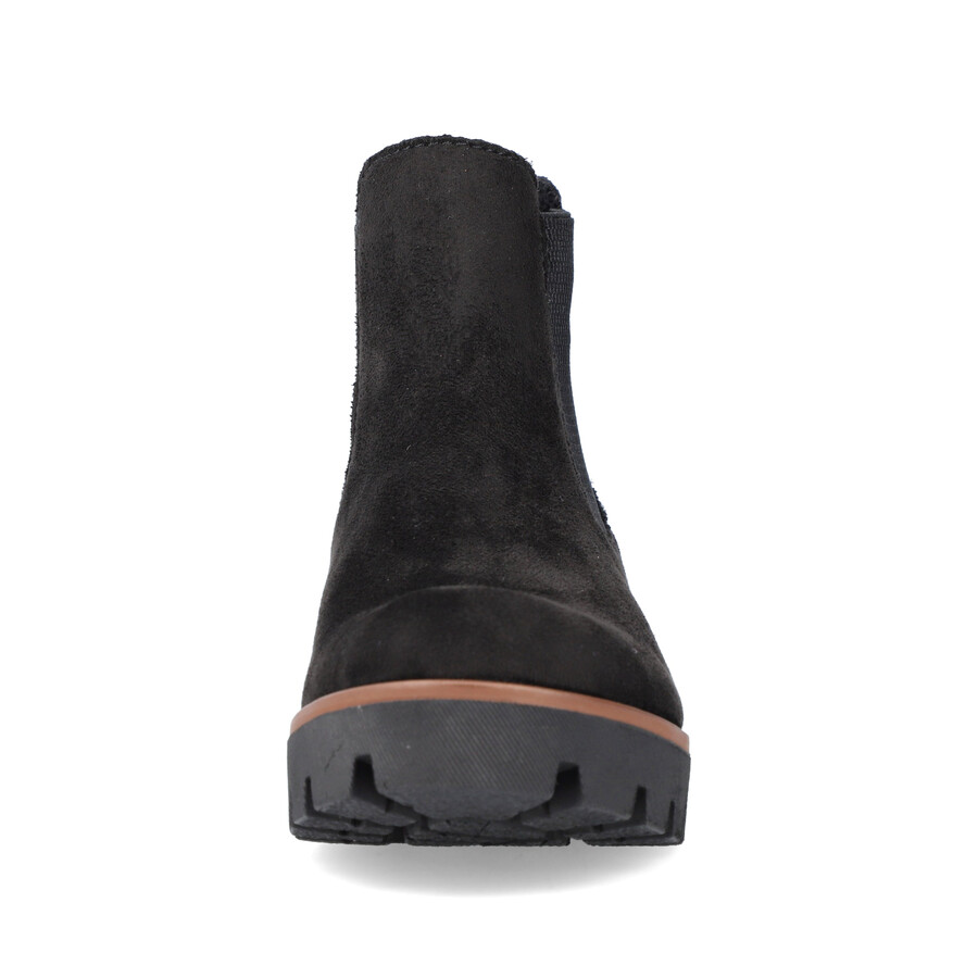 stivali elasticizzati neri da donna rieker 79265-00