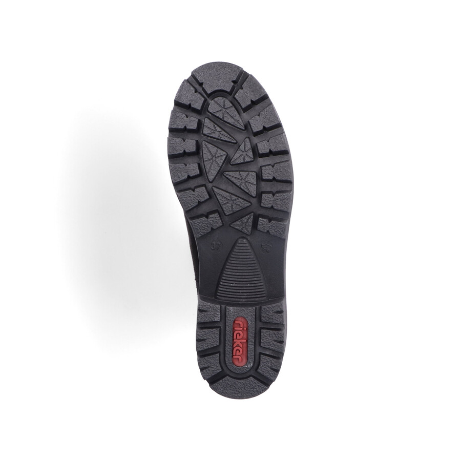 stivali elasticizzati neri da donna rieker 79265-00