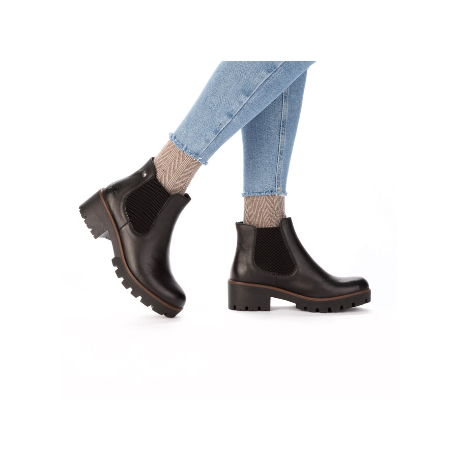 stivali elasticizzati neri da donna rieker 79265-03
