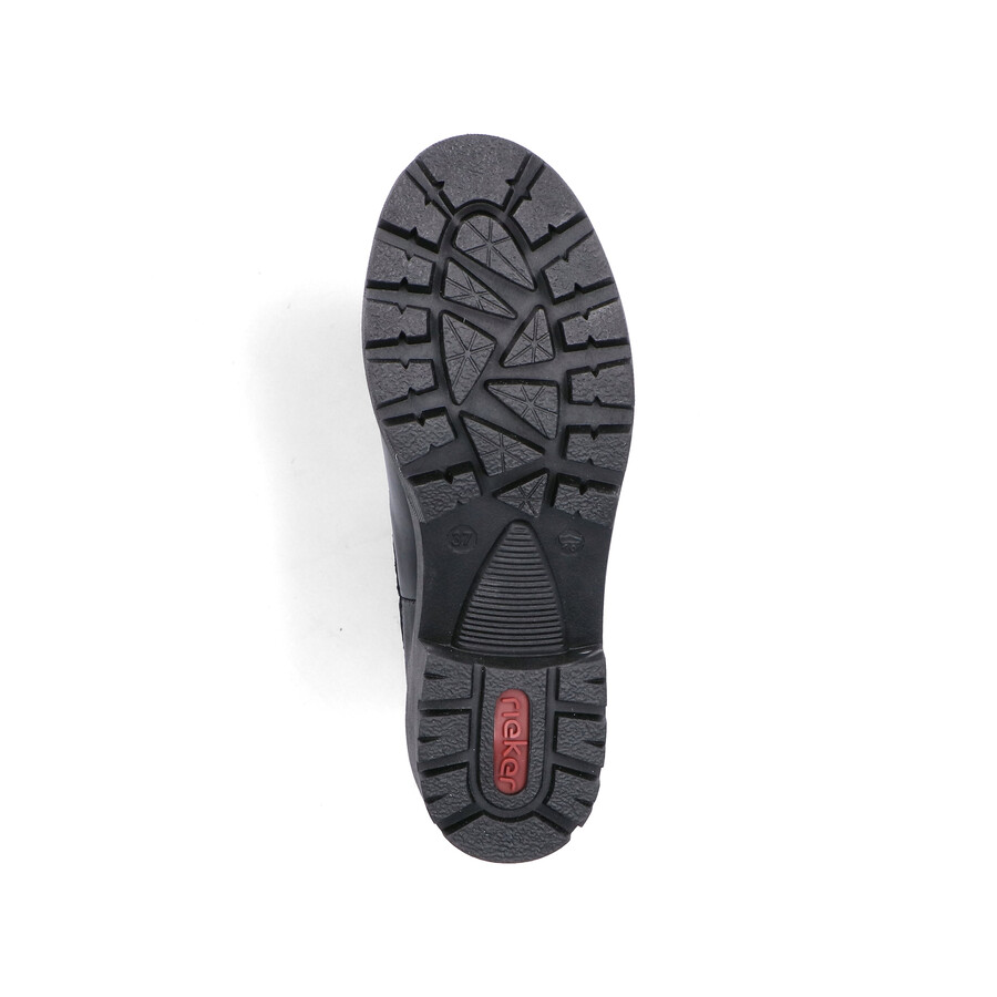 stivali elasticizzati neri da donna rieker 79265-03