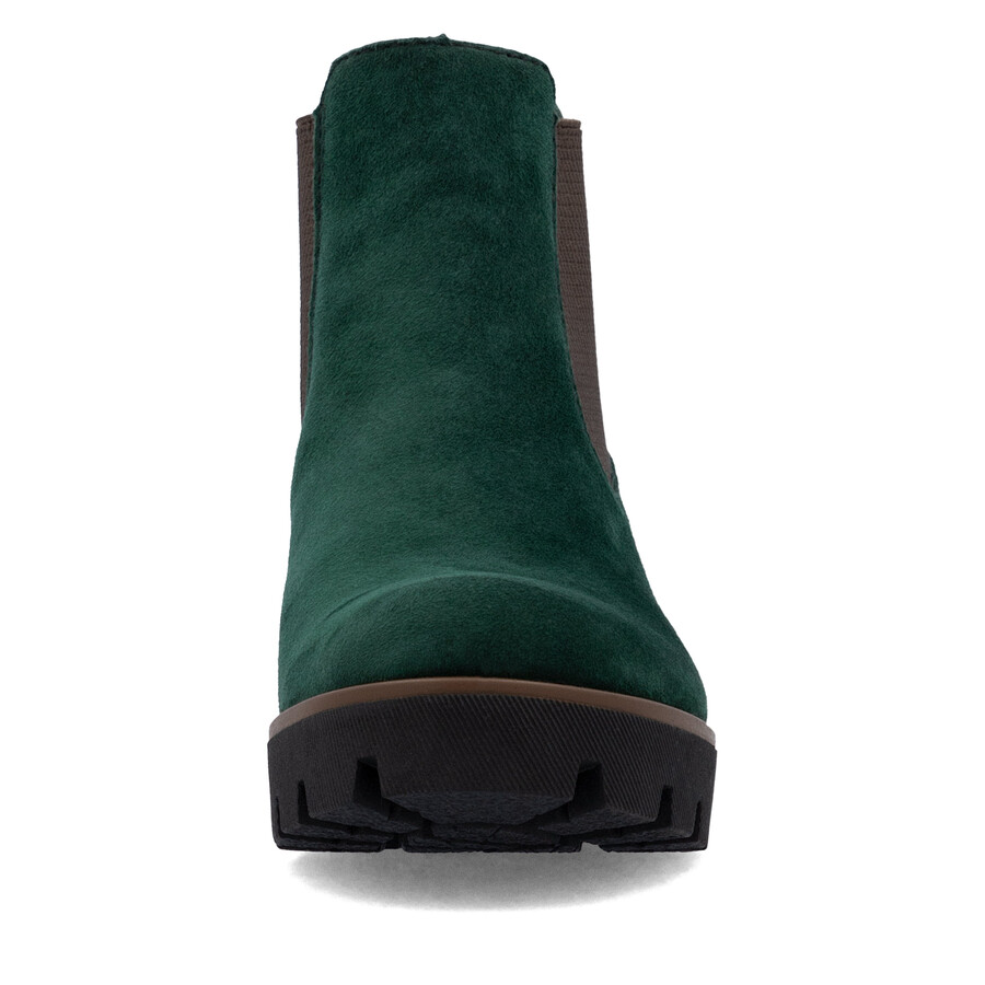stivali elasticizzati verdi da donna rieker 79265-55