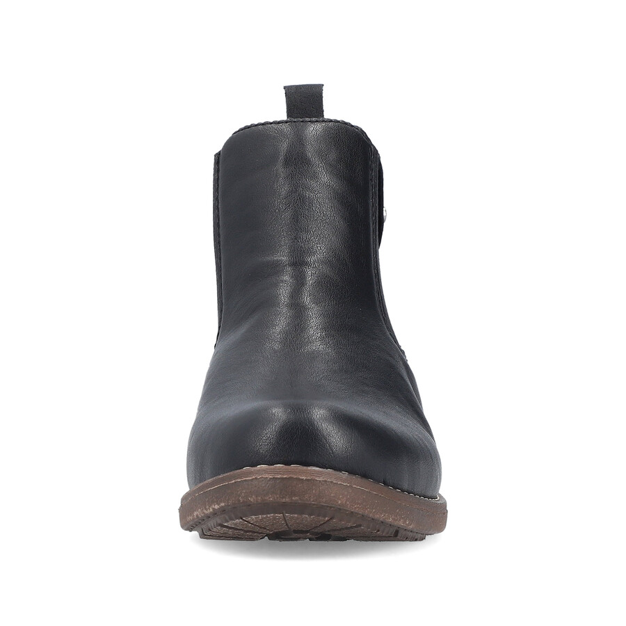 stivali elasticizzati neri da donna rieker 79450-00