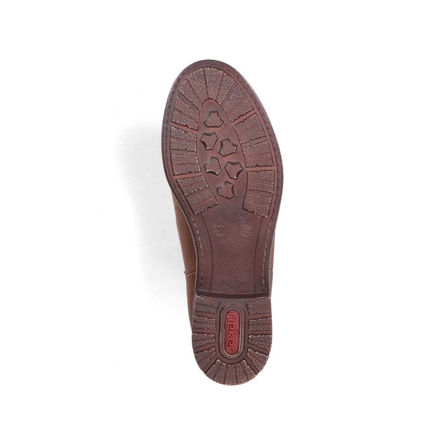 stivali elasticizzati marroni da donna rieker 79450-24
