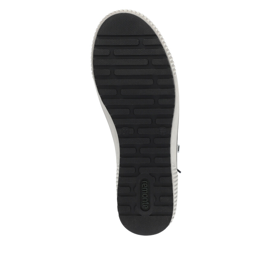stivali con cerniera blu da donna remonte d0772-14