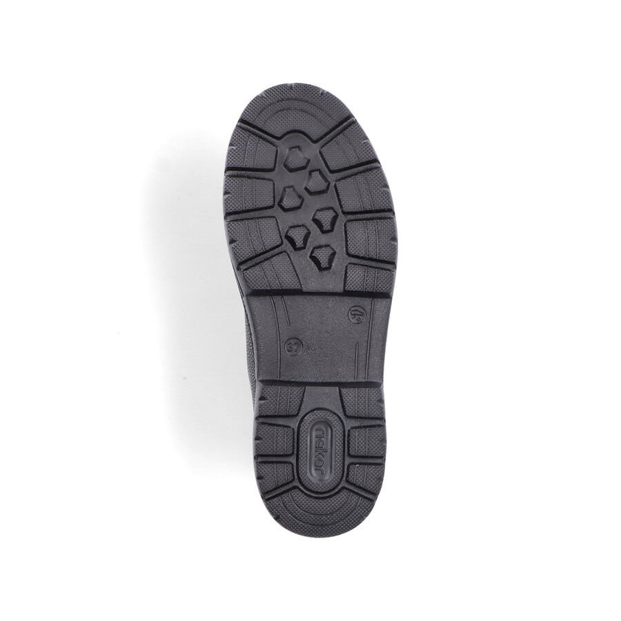stivali con cerniera argentoplatino da donna rieker n0031-90