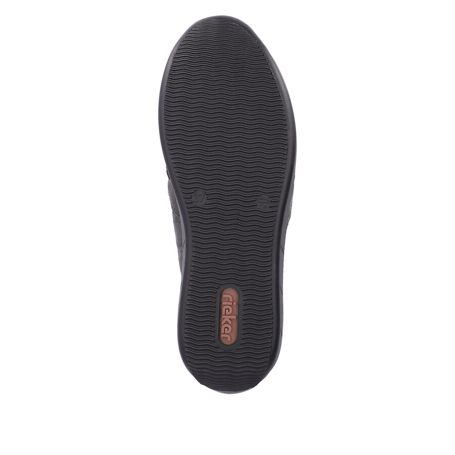 stivali grigi con cerniera per donna rieker n1152-42