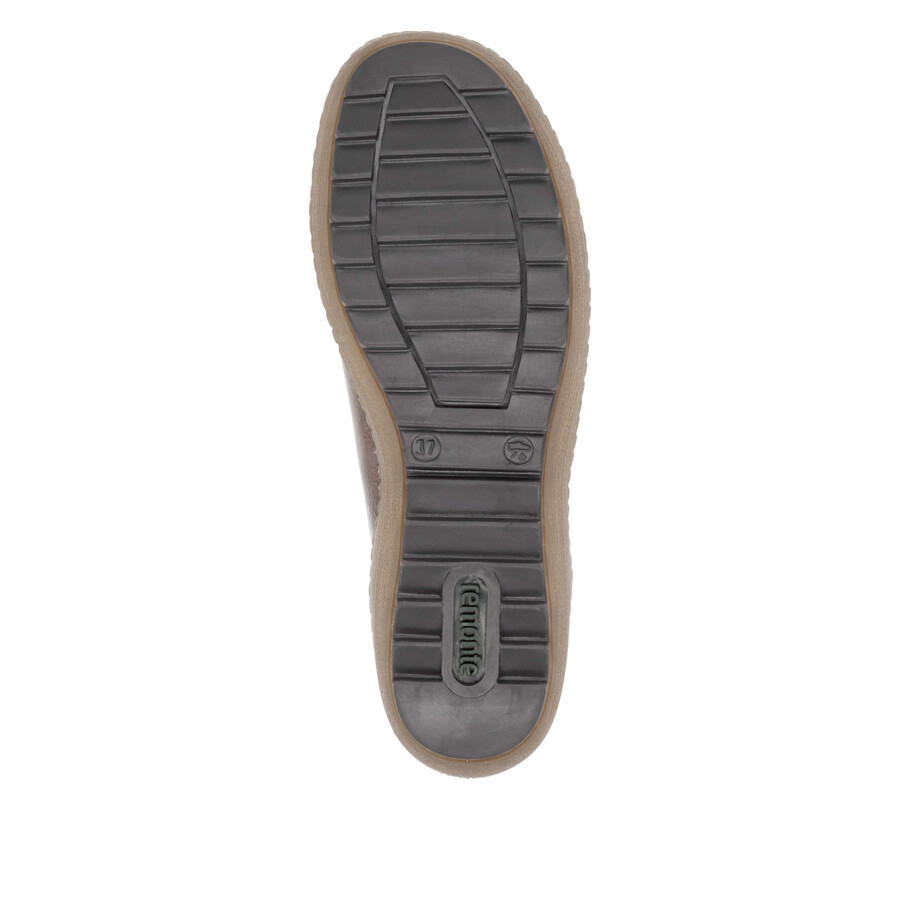 stivali marroni con cerniera per donna remonte r1458-22