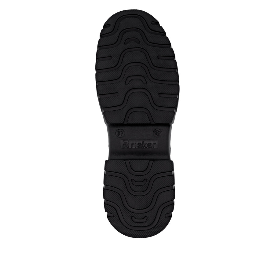 stivali rossi con cerniera da donna rieker sport w1870-35