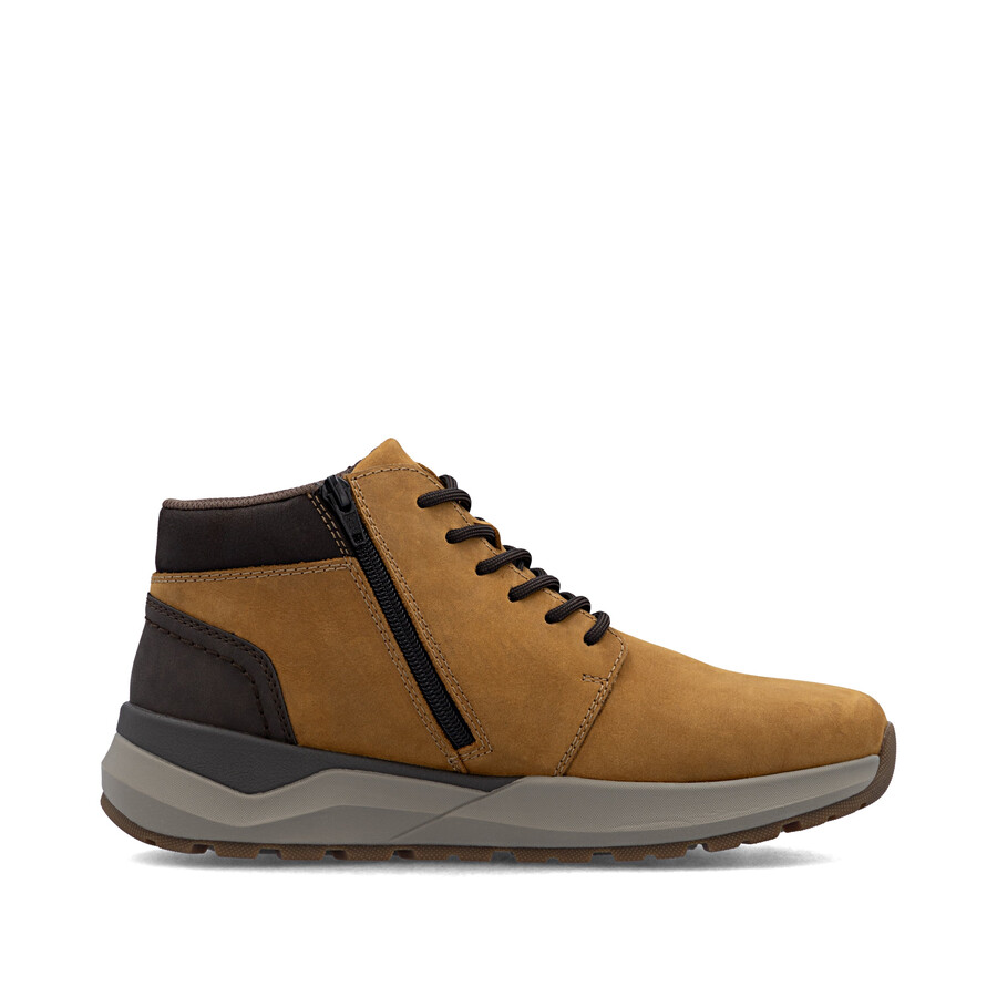 stivali con cerniera gialla da uomo rieker 06001-68