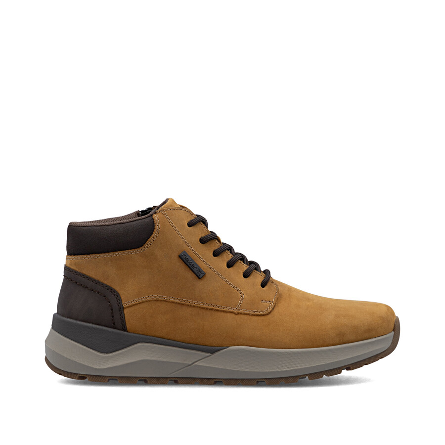 stivali con cerniera gialla da uomo rieker 06001-68
