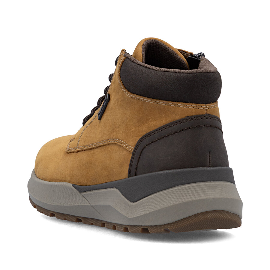 stivali con cerniera gialla da uomo rieker 06001-68