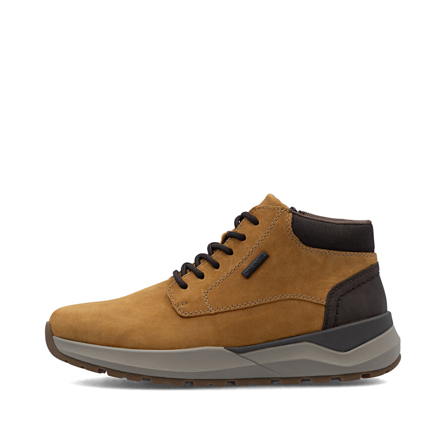 stivali con cerniera gialla da uomo rieker 06001-68