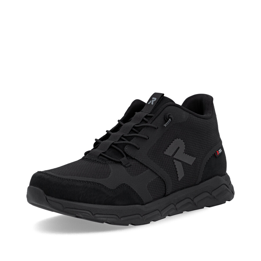 stivali elasticizzati neri da uomo rieker sport 09170-00