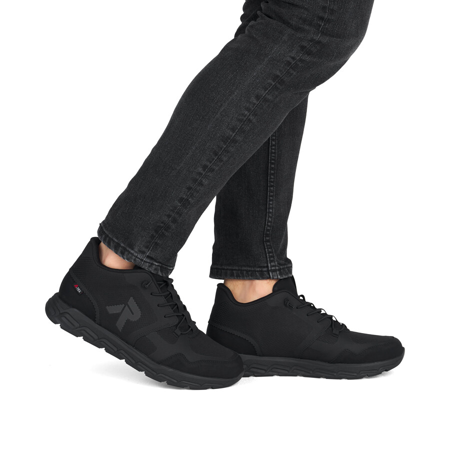 stivali elasticizzati neri da uomo rieker sport 09170-00