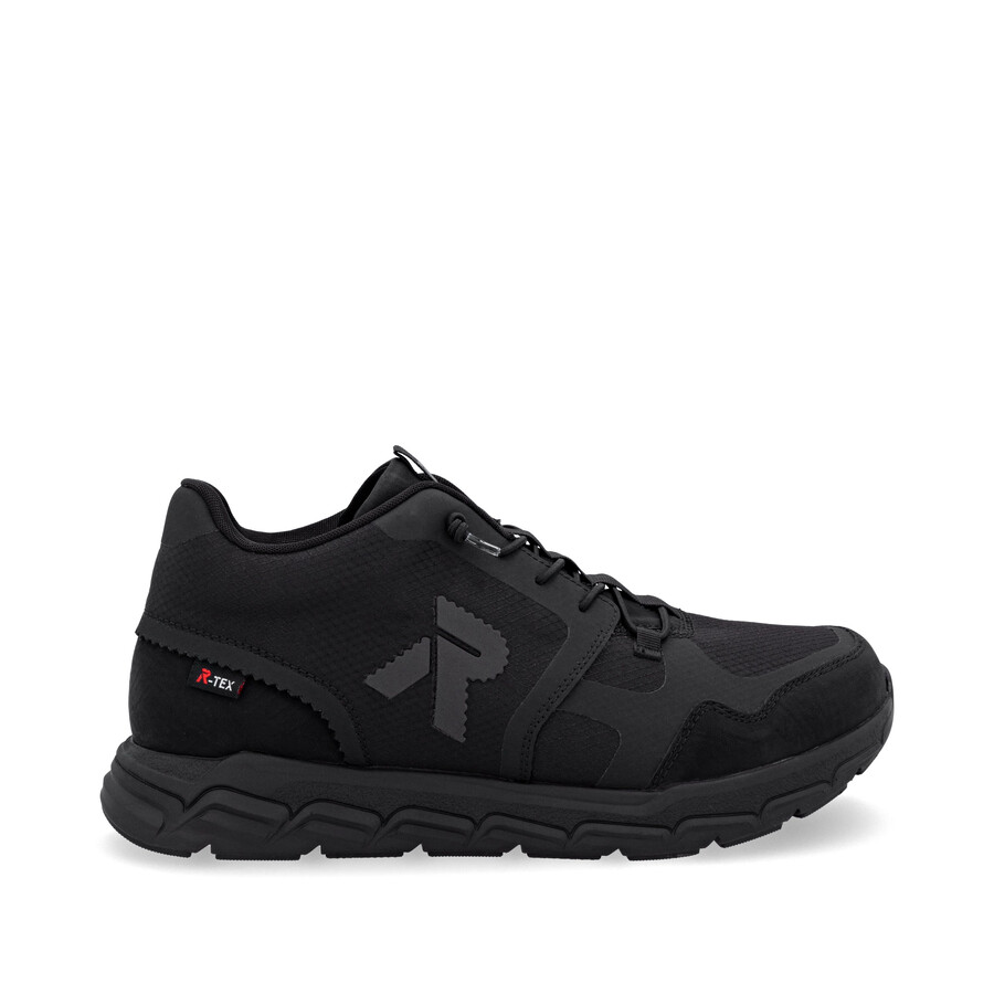 stivali elasticizzati neri da uomo rieker sport 09170-00