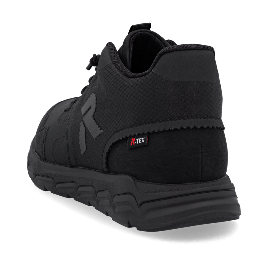 stivali elasticizzati neri da uomo rieker sport 09170-00