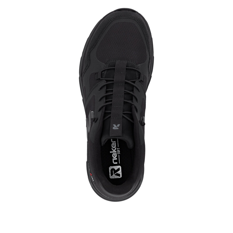 stivali elasticizzati neri da uomo rieker sport 09170-00