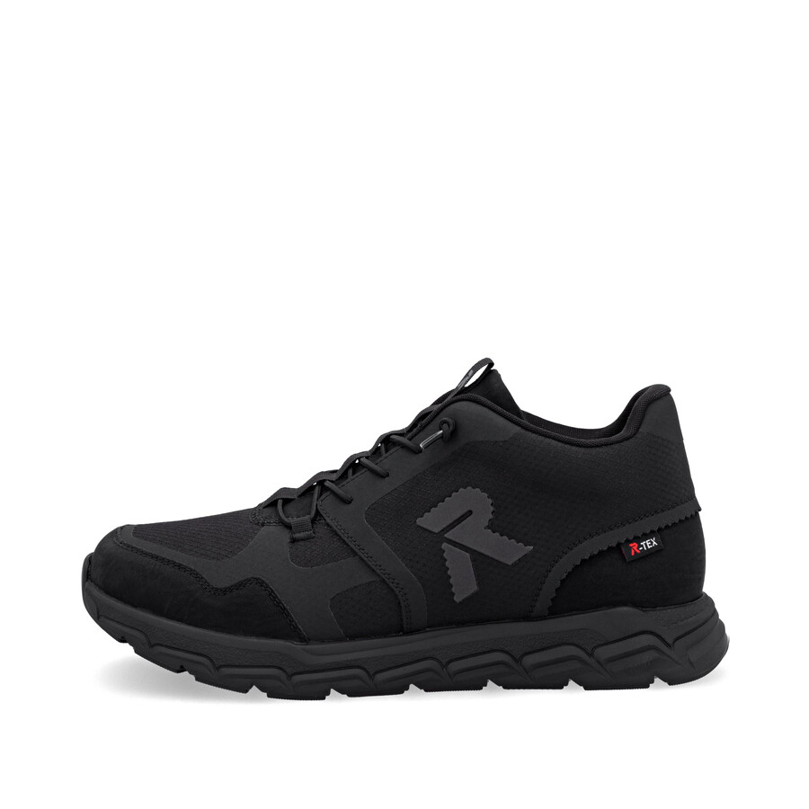 stivali elasticizzati neri da uomo rieker sport 09170-00