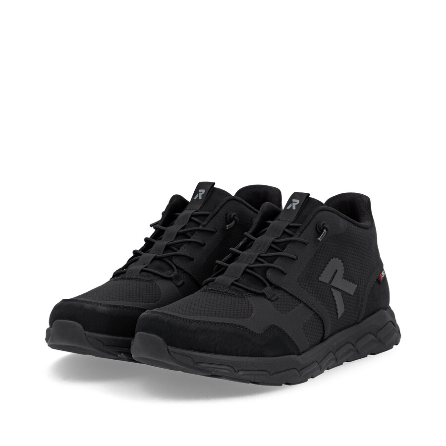 stivali elasticizzati neri da uomo rieker sport 09170-00