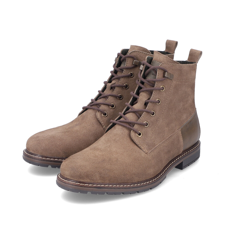 stivali marroni con cerniera per uomo rieker 13730-64