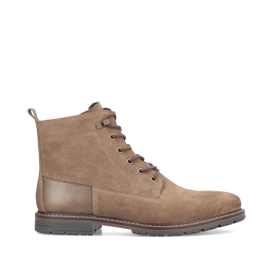 stivali marroni con cerniera per uomo rieker 13730-64