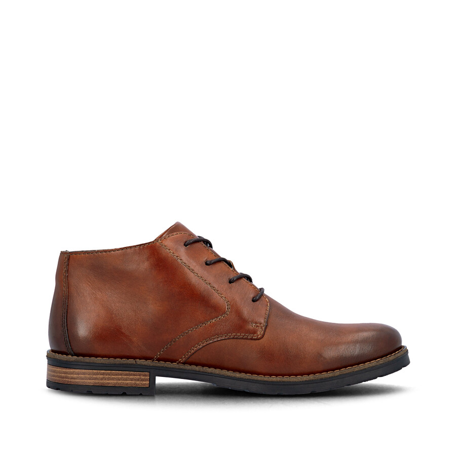 stivali marroni con cerniera per uomo rieker 14609-24