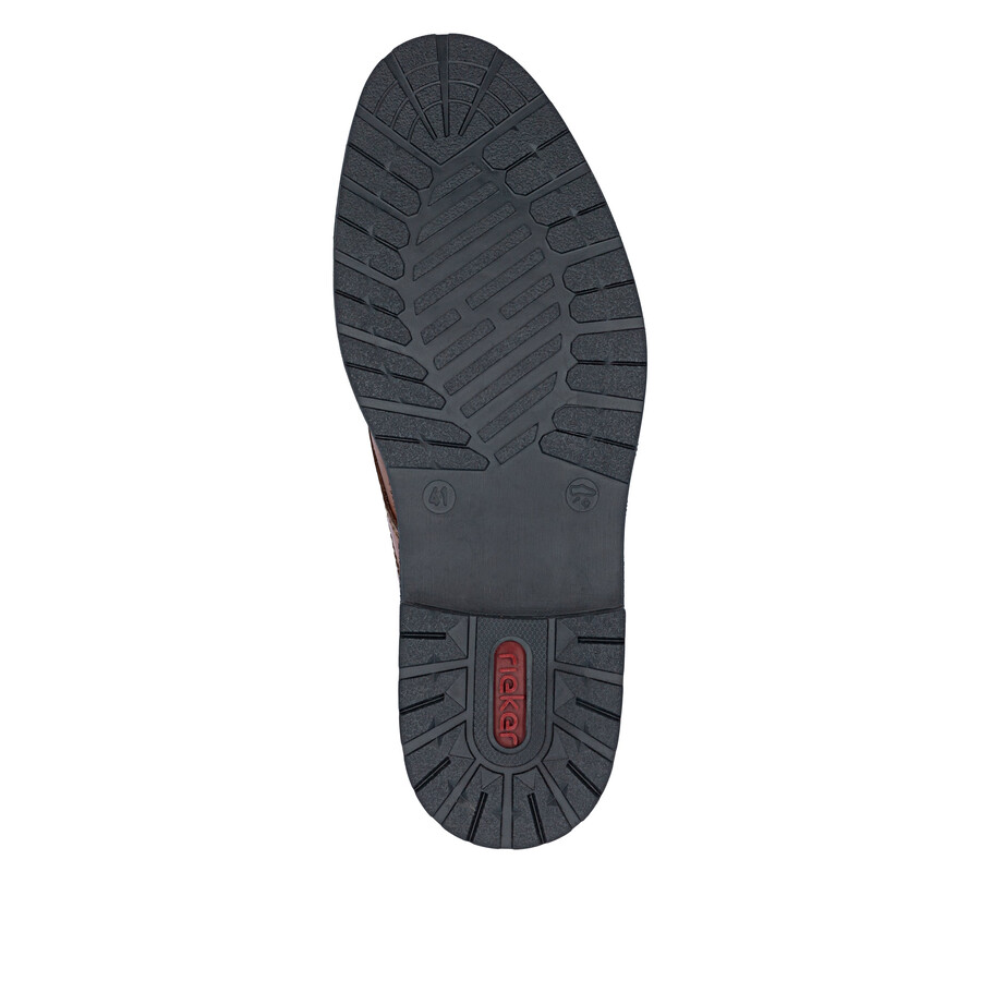 stivali marroni con cerniera per uomo rieker 14609-24