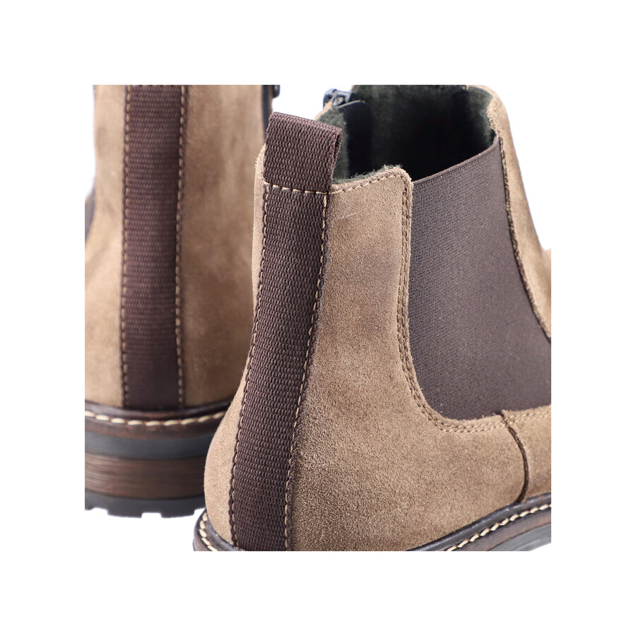 stivali beige con cerniera per uomo rieker 32051-64
