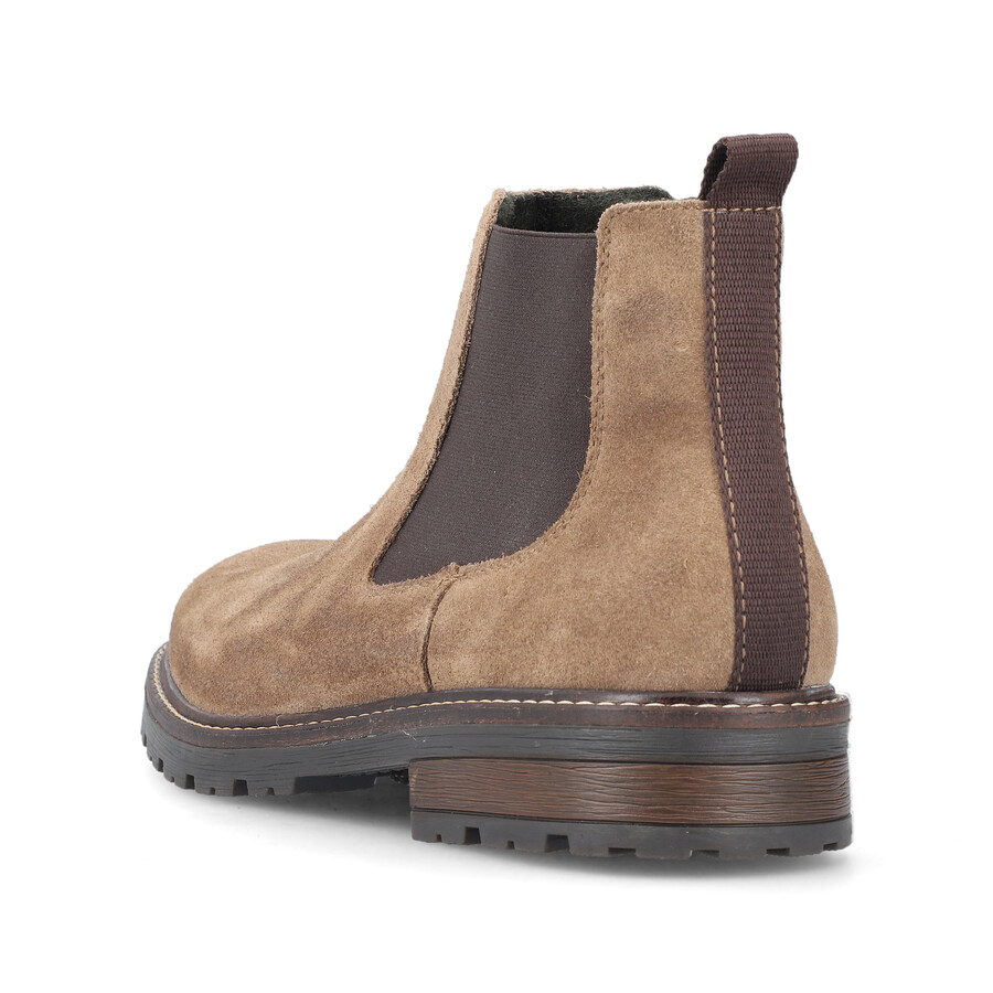 stivali beige con cerniera per uomo rieker 32051-64
