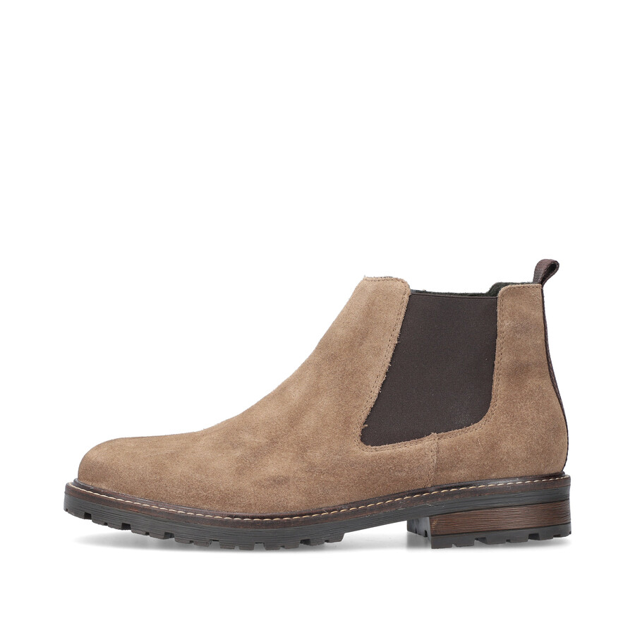 stivali beige con cerniera per uomo rieker 32051-64