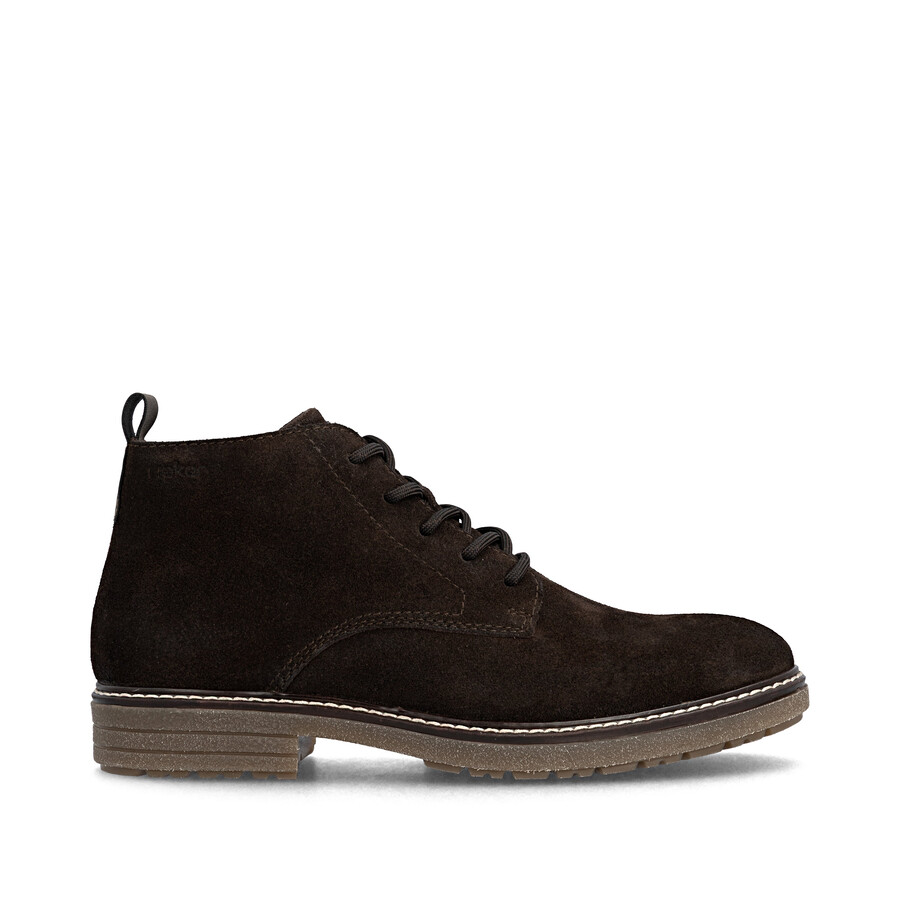 stivali marroni con cerniera per uomo rieker 33106-25