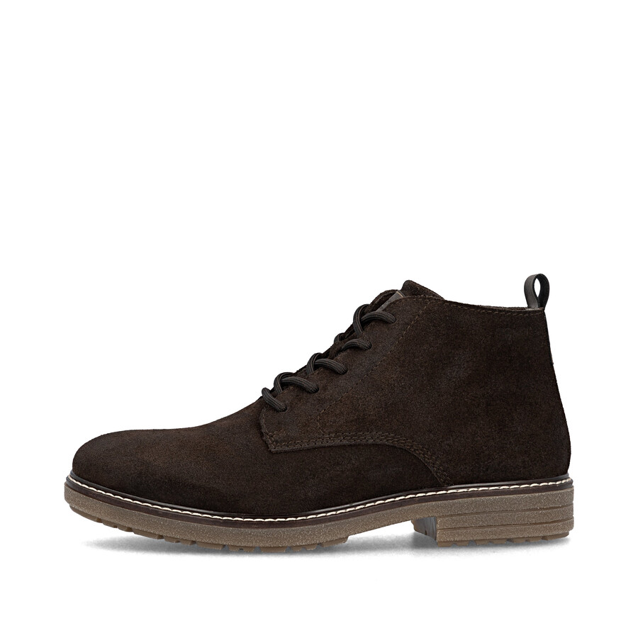stivali marroni con cerniera per uomo rieker 33106-25