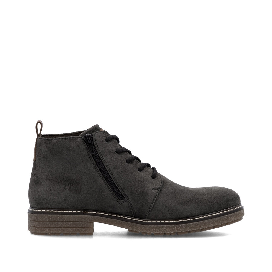 stivali grigi con cerniera per uomo rieker 33106-45