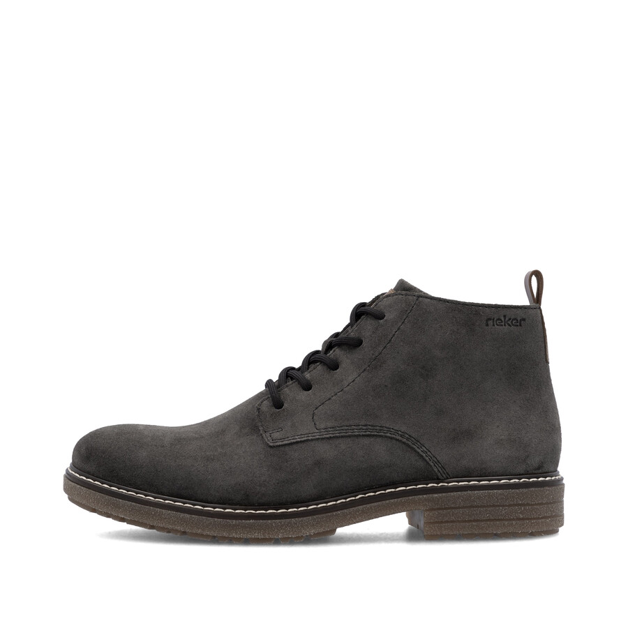 stivali grigi con cerniera per uomo rieker 33106-45