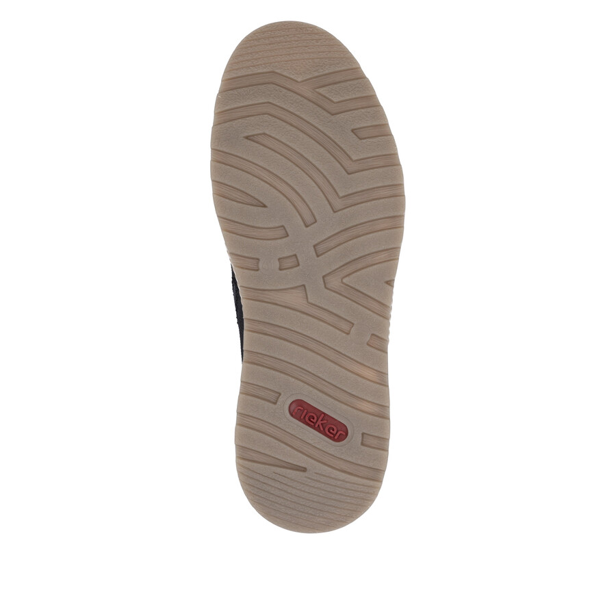 stivali neri con cerniera per uomo rieker 37004-00